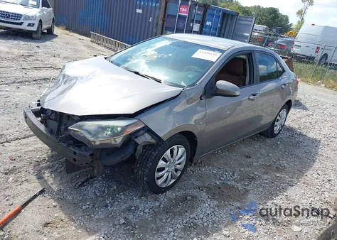 2014 Toyota Corolla Le from USA, damaged, VIN 2T1BURHE1EC155221